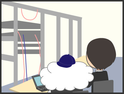 1日の仕事の流れイメージ